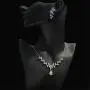 Roseeden Bridal Zirconia Necklace and Earrings Set CZ Wedding Jewelry for Brides and Bridesmaids RE8070 Roseeden Bridal Zirconia Necklace and Earrings Set CZ Wedding Jewelry for Brides and Bridesmaids RE8070