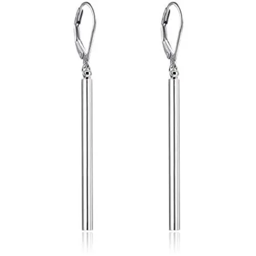 Minimal Long Vertical Bar Dangle Earrings for Women Gold Plated Simple Geometric Line Stick Drop Earrings for Men Dainty Fashion Jewelry Minimal Long Vertical Bar Dangle Earrings for Women Gold Plated Simple Geometric Line Stick Drop Earrings for Men Dainty Fashion Jewelry