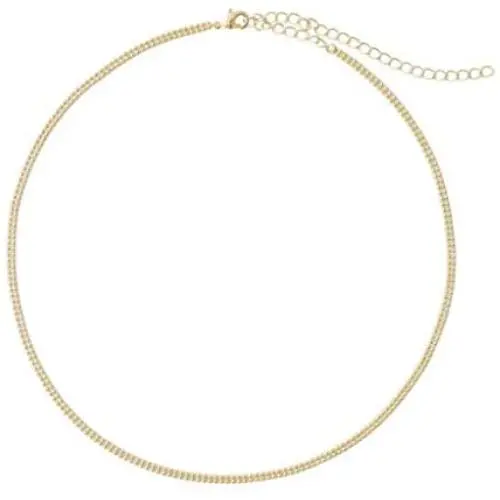 HONEYCAT Double Ball Chain Choker-Necklace in 18k Gold Plate, 18k Rose Gold Plate, or Rhodium Plate | Minimalist, Delicate Jewelry