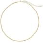HONEYCAT Double Ball Chain Choker-Necklace in 18k Gold Plate, 18k Rose Gold Plate, or Rhodium Plate | Minimalist, Delicate Jewelry
