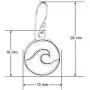 Big Apple Hoops - Polish Handcrafted Wave Line in Round Hoop Drop Dangle Earrings Made from Genuine 925 Sterling Silver in Shiny Polish Stylish Simple Design Brand Jewelry Fashion Gift for Women Big Apple Hoops - Polish Handcrafted Wave Line in Round Hoop Drop Dangle Earrings Made from Genuine 925 Sterling Silver in Shiny Polish Stylish Simple Design Brand Jewelry Fashion Gift for Women