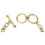 Jewelry Nexus Europe Trip Travel Gold-Tone Charm Bracelet Eiffel Tower London Bus Suitcase Camera Letter