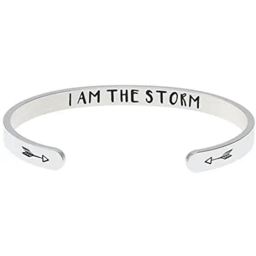 Inspirational Bracelets for Women Personalized Mantra Jewelry, Best inspiring Gifts for Her Engraved Hidden Message Quote Cuff Bangle,Motivational Gifts for Teen Girls Friends Inspirational Bracelets for Women Personalized Mantra Jewelry, Best inspiring Gifts for Her Engraved Hidden Message Quote Cuff Bangle,Motivational Gifts for Teen Girls Friends