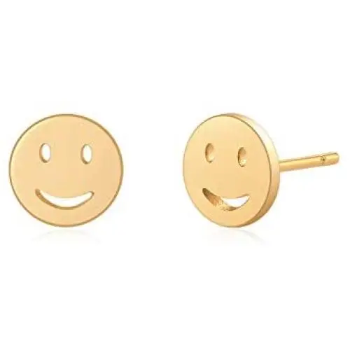 MYEARS Women Stud Earrings Gold Pyramid Diamond-shape Palm Leaf Bird Swallow Unicorn Smile Face Minimalist 14K Gold Filled Tiny Boho Beach Simple Delicate Handmade Hypoallergenic Jewelry Gift MYEARS Women Stud Earrings Gold Pyramid Diamond-shape Palm Leaf Bird Swallow Unicorn Smile Face Minimalist 14K Gold Filled Tiny Boho Beach Simple Delicate Handmade Hypoallergenic Jewelry Gift