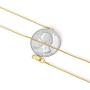 ASHINE 0.8mm Italian Box Chain Necklace 925 Sterling Silver 16'' - 30'' with Silver Polishing Cloth