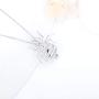 LGSY Sterling Silver Spider Pearl Cage Pendants for Women, Design Pearl Cage Pendants for Pearl Jewelry Making, Essential Oil Diffuser Lockets for Pearl Jewelry