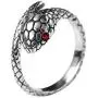 Retro Snake Resizable Ring Adjustable Animal Serpent Luxury Rock Punk Slim Circle Round Cubic Zirconia Double Snake Head Loop Rings for Women Men Party Jewelry Retro Snake Resizable Ring Adjustable Animal Serpent Luxury Rock Punk Slim Circle Round Cubic Zirconia Double Snake Head Loop Rings for Women Men Party Jewelry
