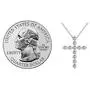 1/5 to 1/2 Carat Diamond Cross Pendant Necklace for Women in 14k White Gold (H-I, SI2-I1, cttw) with 18 Inch Silver Chain and Lobster Claw by Privosa Fine Jewelry 1/5 to 1/2 Carat Diamond Cross Pendant Necklace for Women in 14k White Gold (H-I, SI2-I1, cttw) with 18 Inch Silver Chain and Lobster Claw by Privosa Fine Jewelry
