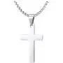 Fusamk Fashion Titanium Steel Prayer Cross Pendant Necklace,24'' Box Chain Fusamk Fashion Titanium Steel Prayer Cross Pendant Necklace,24'' Box Chain