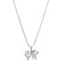 MAIDEARS Cute Animal Necklace for Women Girls S925 Sliver Pendant Necklace Fashion Animal Jewelry New Year Gift for Women Girls