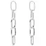 Link Chain Drop Earrings Minimalist paperclip Chain Dangle Earrings for Women Girls Gold Silver Link Chain Drop Earrings Minimalist paperclip Chain Dangle Earrings for Women Girls Gold Silver
