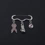 CENWA Breast Cancer Awareness Gift Pink Ribbon Pin Breast Cancer Survivor Gifts Breast Cancer Support Jewelry