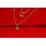 Orchid Jewelry 925 Sterling Silver Chain Pendant For Women 5.00 Ct Green Amethyst Cushion Gemstone Pendants February Birthstone Necklace Healing Crystal Anniversary Birthday Gift For Wife