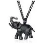 XUANPAI Elephant Urn Necklace for Ashes Cremation Keepsake Locket Memorial Pendant for Men Women XUANPAI Elephant Urn Necklace for Ashes Cremation Keepsake Locket Memorial Pendant for Men Women
