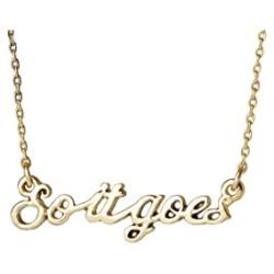 Out of Print Literary and Book-Themed Pendant Necklace for Book Lovers, Readers, and Bibliophiles
