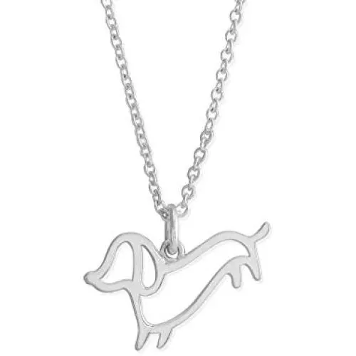 Boma Jewelry Sterling Silver Dachshund Wiener Dog Pendant Necklace, 16 Inches Boma Jewelry Sterling Silver Dachshund Wiener Dog Pendant Necklace, 16 Inches