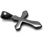 Heavstjer Fashion Stainless Steel Cross Pendant Necklace
