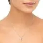 AGS Certified 1/4 Carat Round Diamond Solitaire Pendant in 14K White Gold (K-L Color, I2-I3 Clarity) AGS Certified 1/4 Carat Round Diamond Solitaire Pendant in 14K White Gold (K-L Color, I2-I3 Clarity)