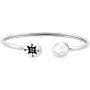 BAUNA Nautical Theme Jewelry Compass Anchor Cuff Bracelet Sailor Gift Inspirational Gift for Women Girls