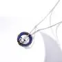 925 Sterling Silver Panda with Crystal Pendant Necklace Birthday Gifts for Women Daughter