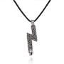 My Shape Vintage Celtic Knot Pendant with Wolf Heads Runic Gothic Amulet Necklace