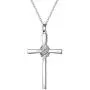 Easter Gifts Women Mens Cross Necklace 925 Sterling Silver Unisex Crufix Necklaces for Boys Girls with Strong 24 Inches Long Chain Jewelry Easter Gifts Women Mens Cross Necklace 925 Sterling Silver Unisex Crufix Necklaces for Boys Girls with Strong 24 Inches Long Chain Jewelry