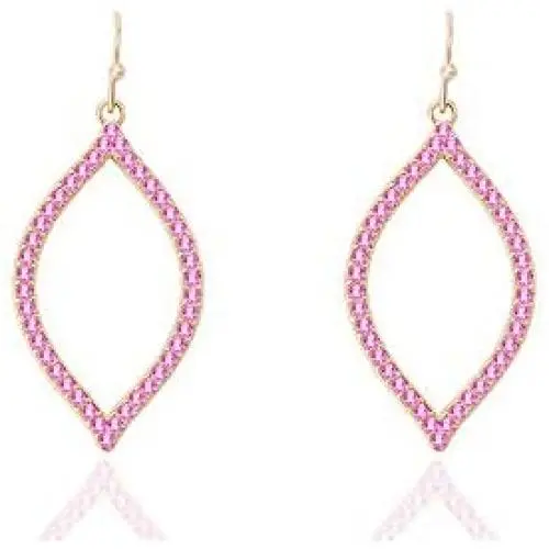Marquise Dangle Drop Earrings for Women Girls, Womens Pave Rhinestone Lightweight Drop Earrings