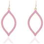Marquise Dangle Drop Earrings for Women Girls, Womens Pave Rhinestone Lightweight Drop Earrings