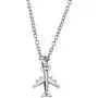FUSTYLE Airplane Necklace Aircraft Pendant Flight Attendant Jewelry Pilot Gifts for Aviation Traveler (Silver) FUSTYLE Airplane Necklace Aircraft Pendant Flight Attendant Jewelry Pilot Gifts for Aviation Traveler (Silver)