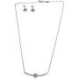 PANDORA Classic Elegance Jewelry 925 Sterling Silver Gift Set, Size: 45cm, 17.7 inches - B801233-45