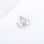 NY Jewelry 925 Sterling Silver Camera Design Pearl Cage Locket Pendants for Women Jewelry Making