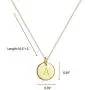 RINHOO 2PC/Set Initial Pendant Necklace Bracelet Stainless Steel Children Round Alphabet A-Z Letter Bracelet for Women Girl Jewelry RINHOO 2PC/Set Initial Pendant Necklace Bracelet Stainless Steel Children Round Alphabet A-Z Letter Bracelet for Women Girl Jewelry