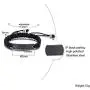 XUANPAI Custom Free Engraving Handmade Braided Rope Medical Alert ID Bracelet Emergency Wristband for Men Women,Adjustable