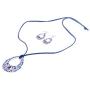 NOVICA Cute Ladybug Ceramic Jewelry Set for Girls Womens