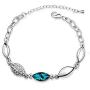 Necklace Earrings Bracelets Tears of Angels Style Diamond Crystal Elegant Women Girls Jewelry