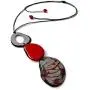 Tagua Nut Necklace Long Tagua Necklace in Red and Gray TAG638, Vegetable Ivory Necklace. Organic Handmade Tagua Nut Jewelry Tagua Nut Necklace Long Tagua Necklace in Red and Gray TAG638, Vegetable Ivory Necklace. Organic Handmade Tagua Nut Jewelry