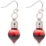 Red Blood Vial Drop Earrings Vampire Jewelry for Halloween