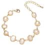 Cowlyn Pearl Bracelet Baroque Cultured Chain Wind Bossimi 14K Gold Work Around Silk Handmade Adjustable Charm Fashion Valentine Jewelry for Women