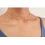 Star Necklace Choker for Women Cute Bead Necklace for Teen Girl Star Choker Necklace