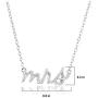 925 Sterling Silver Word Sentiment Necklace