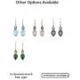 YoTreasure 1.65'' Labradorite Blue Topaz Sterling Silver Dangle Earrings YoTreasure 1.65'' Labradorite Blue Topaz Sterling Silver Dangle Earrings