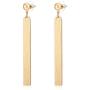 Uni-J 2PCS Drop Dangle Earrings - Geometric Jewelry - Geometric Dangle Pendant Earrings - Vertical Bar Pendant Piercing Earrings