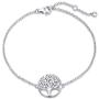 Agvana Sterling Silver Tree of Life Bracelet Mothers Day Gifts for Mom Anniversary Jewelry Birthday Gifts for Women Teen Girls Wife Lover Grandma Her Yourself with Jewelry Box, Length 7”
