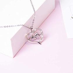 Sloth Necklace Heart Cute Animal Slider Sloths Stuffed Jewelry Engraved Keep me in your heart Gift for Animal Lovers Girls Women (blank)