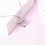 Sloth Necklace Heart Cute Animal Slider Sloths Stuffed Jewelry Engraved Keep me in your heart Gift for Animal Lovers Girls Women (blank)