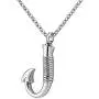 SexyMandala Urn Necklaces for Ashes Fish Hook Cremation Jewelry Urn Pendant Memorial Keepsake Funnel