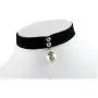 HUSUP Cosplay Gothic Silvery Cat Bell Velvet Ribbon Necklace Choker HUSUP Cosplay Gothic Silvery Cat Bell Velvet Ribbon Necklace Choker
