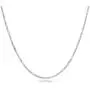 Thin 50 Gauge 1.5 MM 925 Sterling Silver Figaro Chain Necklace For Women Men Made In Italy Nickle-Free 16 18 20 24 Inch Thin 50 Gauge 1.5 MM 925 Sterling Silver Figaro Chain Necklace For Women Men Made In Italy Nickle-Free 16 18 20 24 Inch