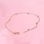 Solid 14K, 18K Gold Bracelets for Women, Real Gold Bead Thin Chain Bracelet