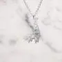 La Menagerie Giraffe Silver Origami Jewelry & Silver Geometric Necklace – 925 Sterling Plated Silver Necklace & Giraffe Necklaces for Women – Giraffe Necklace for Girls & Origami Necklace La Menagerie Giraffe Silver Origami Jewelry & Silver Geometric Necklace – 925 Sterling Plated Silver Necklace & Giraffe Necklaces for Women – Giraffe Necklace for Girls & Origami Necklace